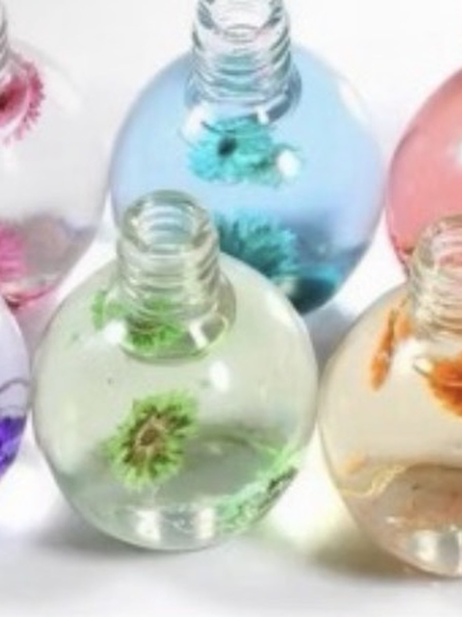 Flower cuticle oils